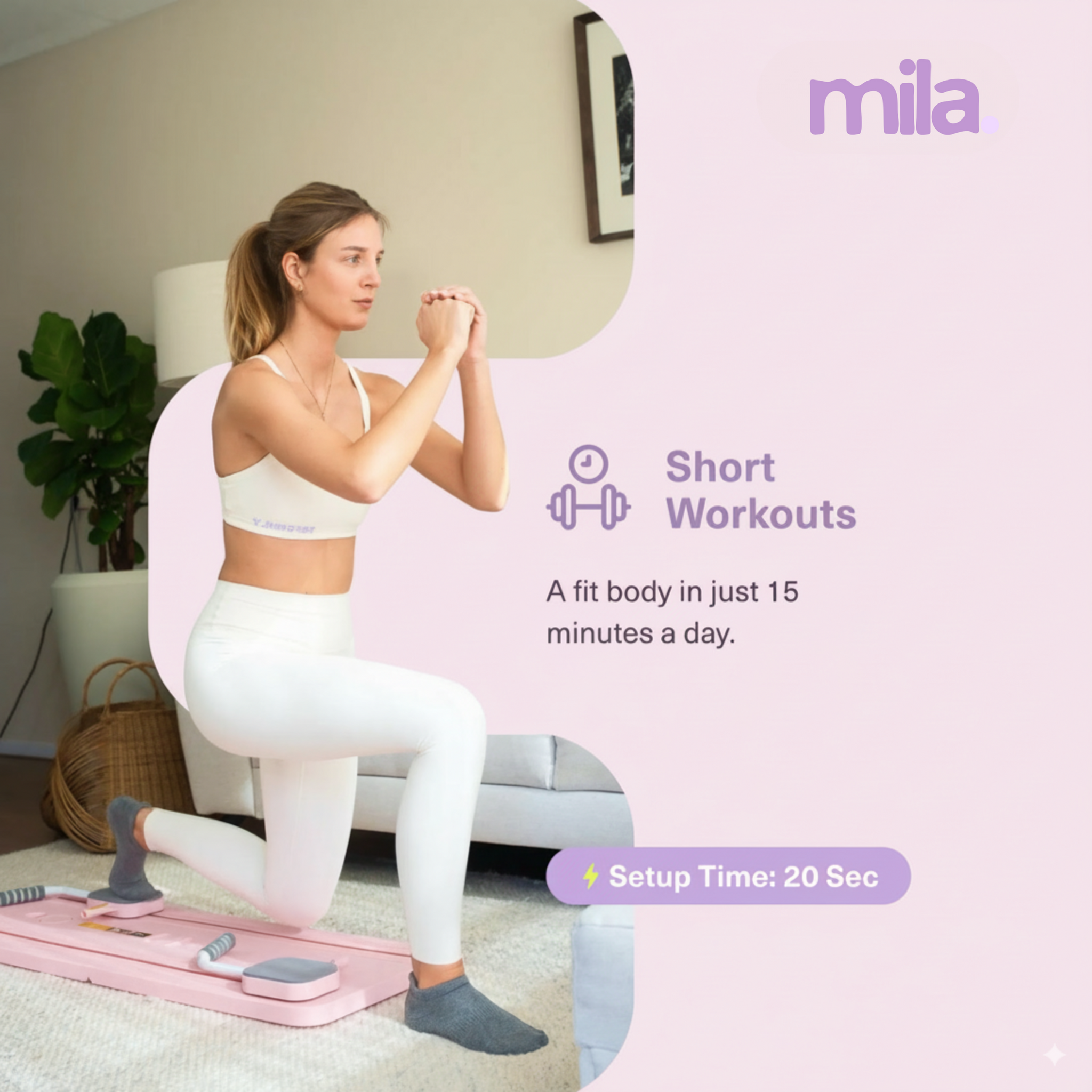 Portable Pilates Board 2.0