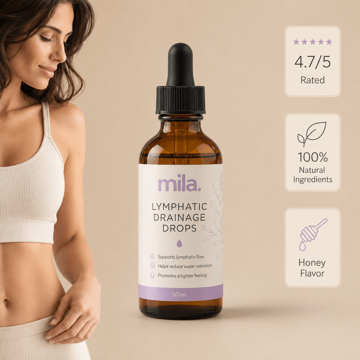 Lymphatic Drainage Drops - Mila Pilates