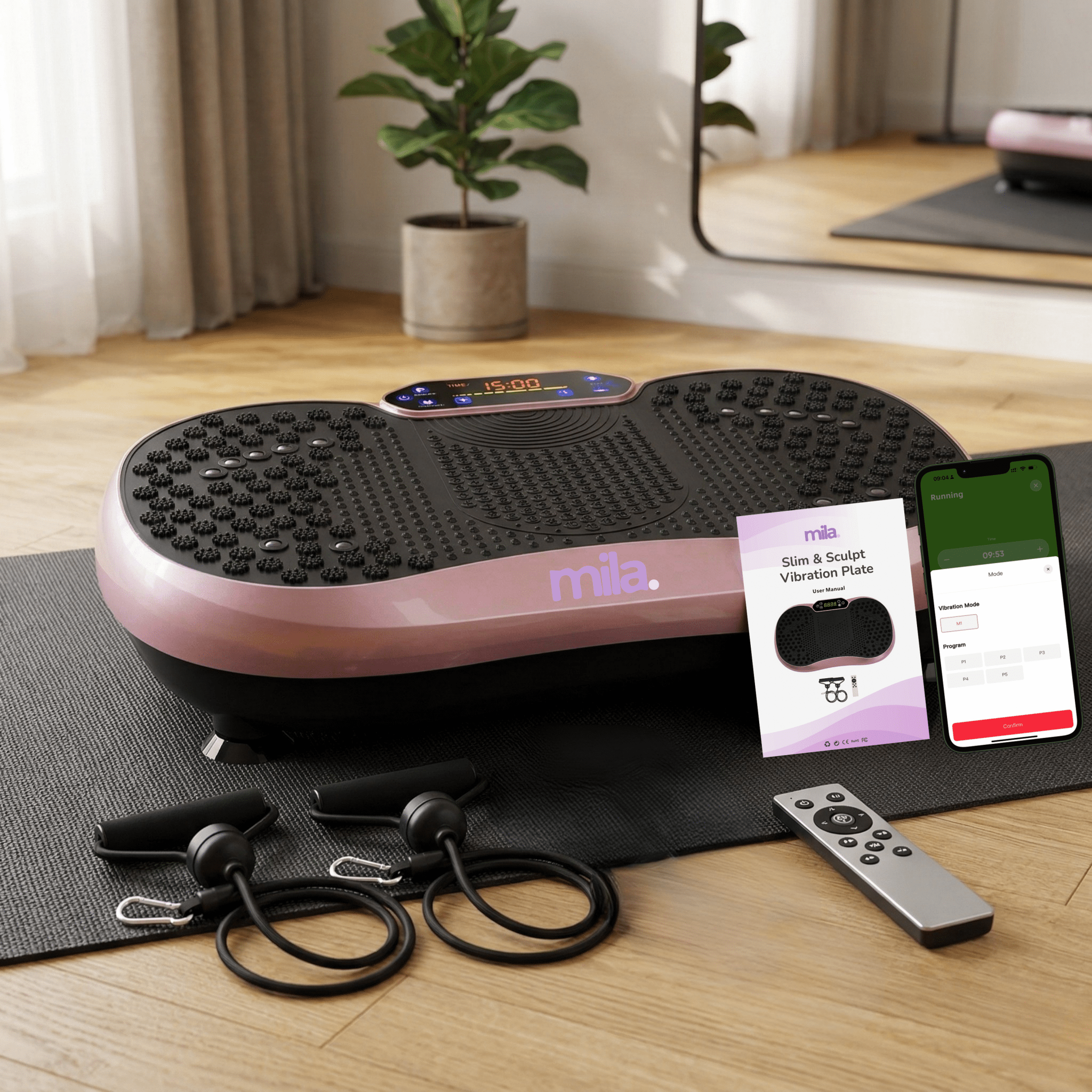 Mila Slim & Sculpt Vibration Plate Pro - Mila Pilates