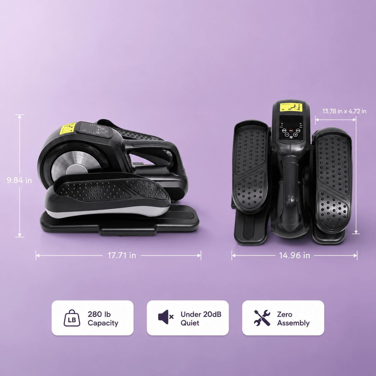Smart Under Desk Elliptical - Mila Pilates